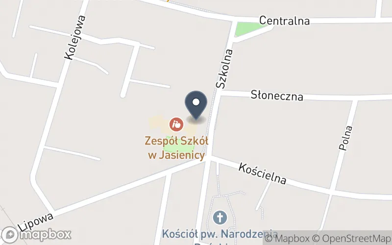 Lokalizacja: Zespół Szkół w Jasienicy