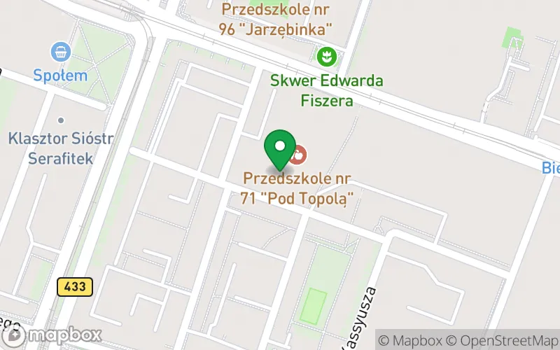 Lokalizacja: Przedszkole nr 71 "Pod Topolą"