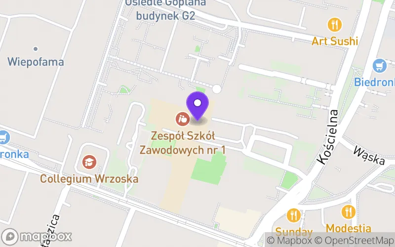 Lokalizacja: Technikum nr 6 im. Rotmistrza Witolda Pileckiego