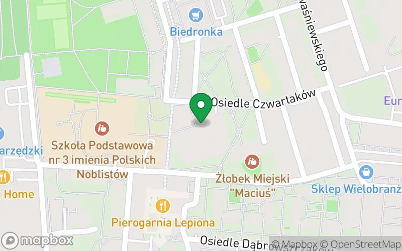 Lokalizacja: Przedszkole nr 2 "MIŚ Uszatek" w Swarzędzu