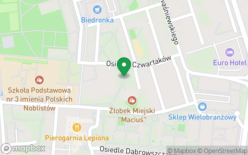 Lokalizacja: Przedszkole nr 8 "Jarzębinka" w Swarzędzu