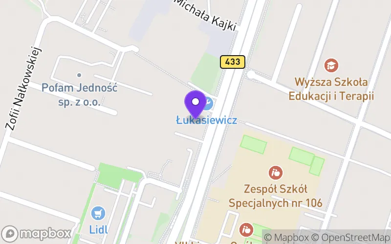 Lokalizacja: Liceum Ogólnokształcące „Liceum w Chmurze” w Poznaniu