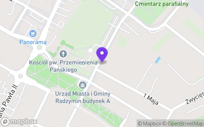 Lokalizacja: Liceum Ogólnokształcące Benedykta w Radzyminie