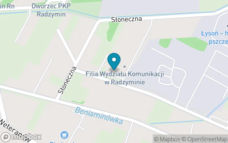 Lokalizacja: Szkoła Podstawowa Specjalna im. Marii Konopnickiej w Radzyminie