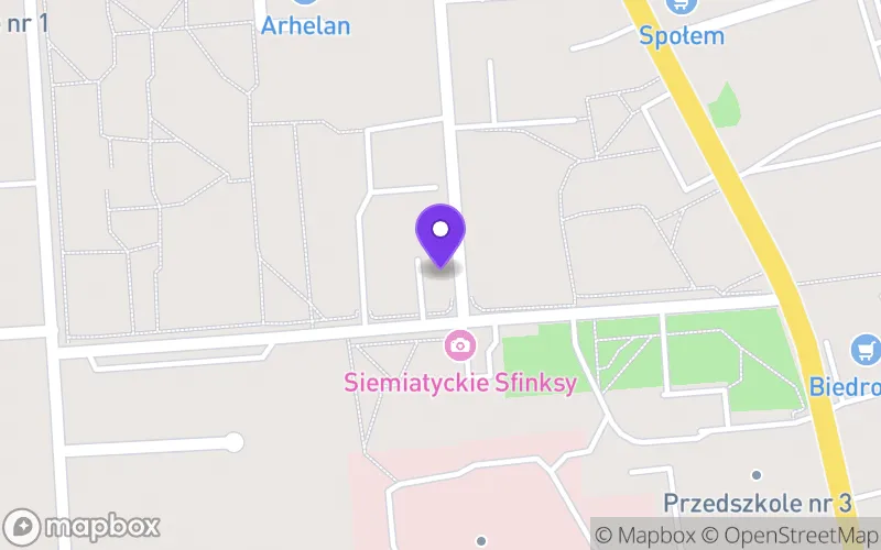 Lokalizacja: Branżowa Szkoła I Stopnia w Siemiatyczach