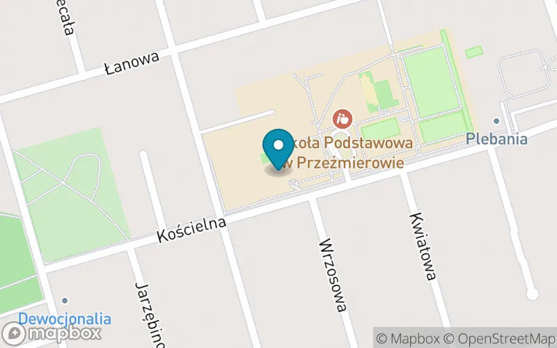 Lokalizacja: Szkoła Podstawowa im. Arkadego Fiedlera w Przeźmierowie