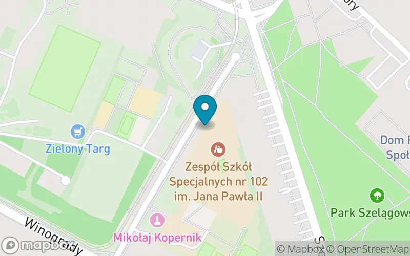 Lokalizacja: Szkoła Specjalna Przysposabiająca do Pracy nr 2
