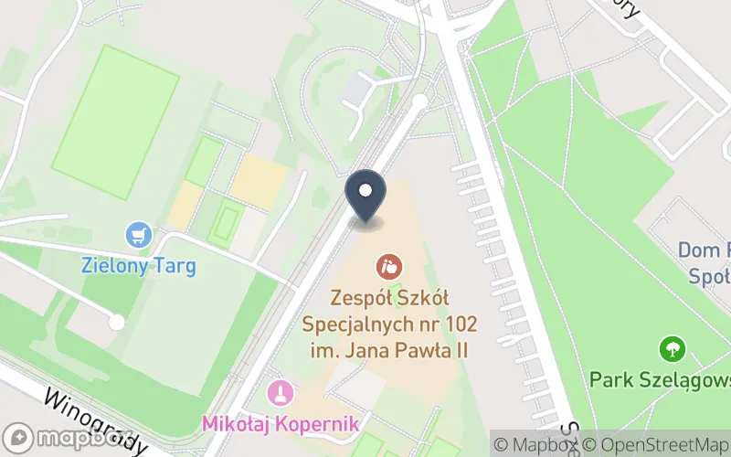 Lokalizacja: Zespół Szkół Specjalnych nr 102 im. Jana Pawła II