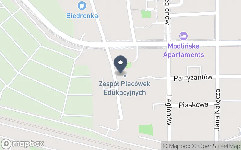 Lokalizacja: Zespół Placówek Edukacyjnych w Nowym Dworze Mazowieckim
