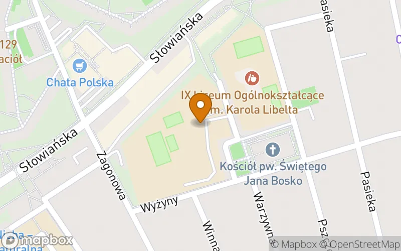 Lokalizacja: Szkoła Policealna nr 8