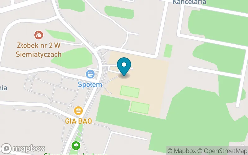 Lokalizacja: Szkoła Podstawowa nr 3 im. Jana Pawła II w Siemiatyczach