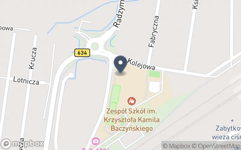 Lokalizacja: Zespół Szkół w Tłuszczu