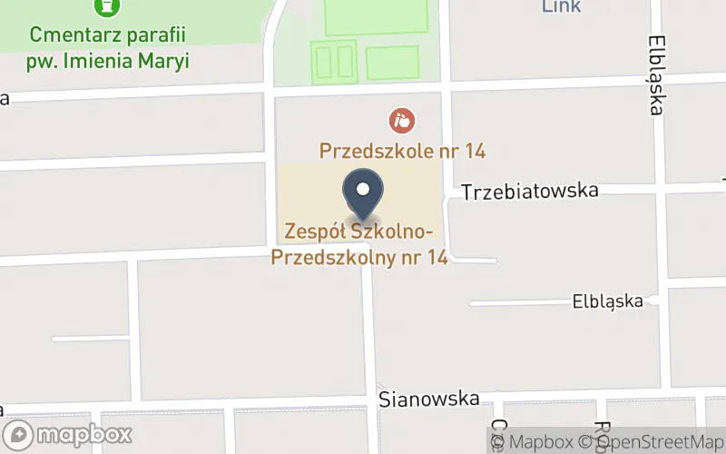 Lokalizacja: Zespół Szkolno-Przedszkolny nr 14