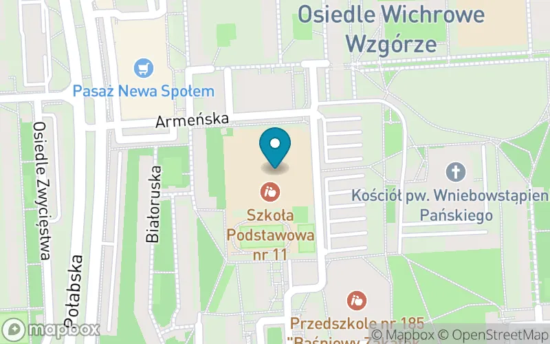 Lokalizacja: Szkoła Podstawowa nr 11 im. Gen. Dezyderego Chłapowskiego