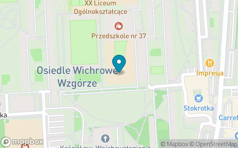 Lokalizacja: Społeczna Szkoła Podstawowa nr 2 im. E. Hr. Raczyńskiego w Poznaniu Społecznego Towarzystwa Oświatowego