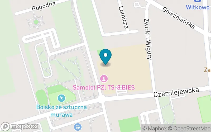 Lokalizacja: Szkoła Podstawowa nr 2 im. Lotnictwa Polskiego w Witkowie