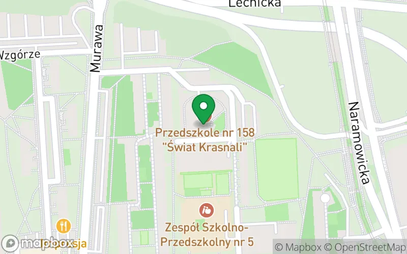 Lokalizacja: Przedszkole nr 158 "Świat Krasnali"