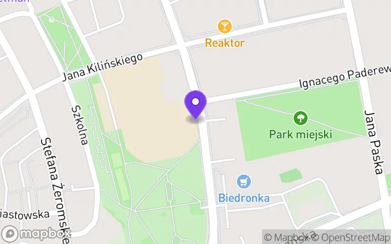 Lokalizacja: I Liceum Ogólnokształcące im. Adama Mickiewicza w Sulęcinie