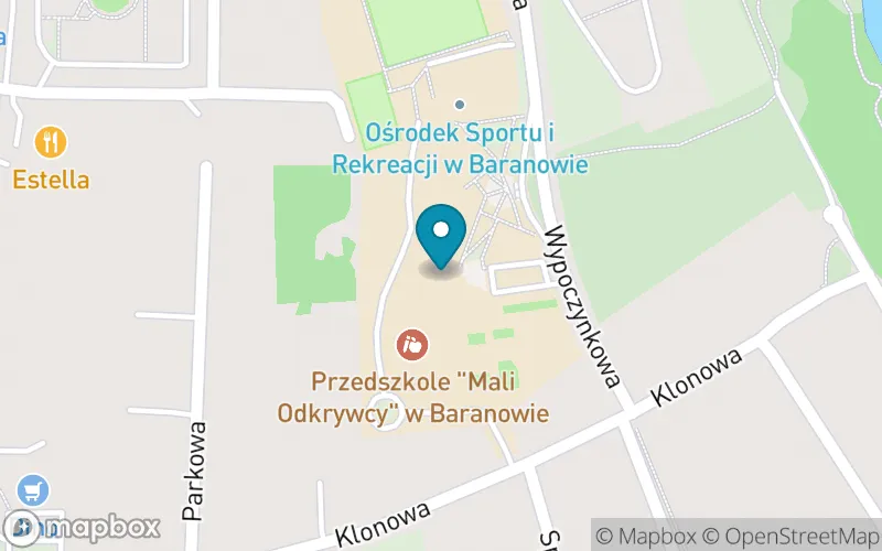 Lokalizacja: Szkoła Podstawowa im. Polskich Noblistów w Baranowie