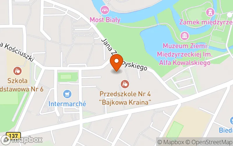 Lokalizacja: Zespół Klubów Dziecięcych w Międzyrzeczu - Klub Dziecięcy nr 1