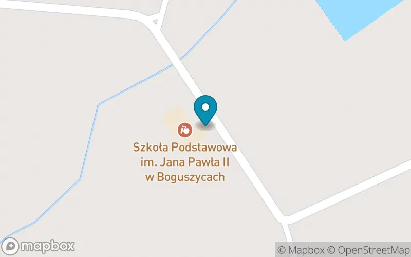 Lokalizacja: Szkoła Podstawowa im. Jana Pawła II w Boguszycach