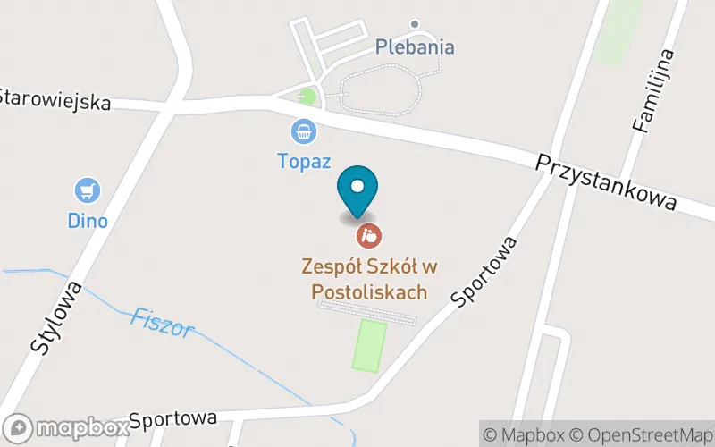 Lokalizacja: Szkoła Podstawowa im. Jana Kielaka w Postoliskach