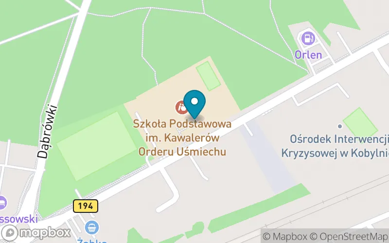 Lokalizacja: Szkoła Podstawowa im. Kawalerów Orderu Uśmiechu w Kobylnicy