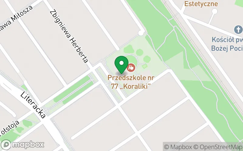 Lokalizacja: Przedszkole nr 77 "Koraliki"