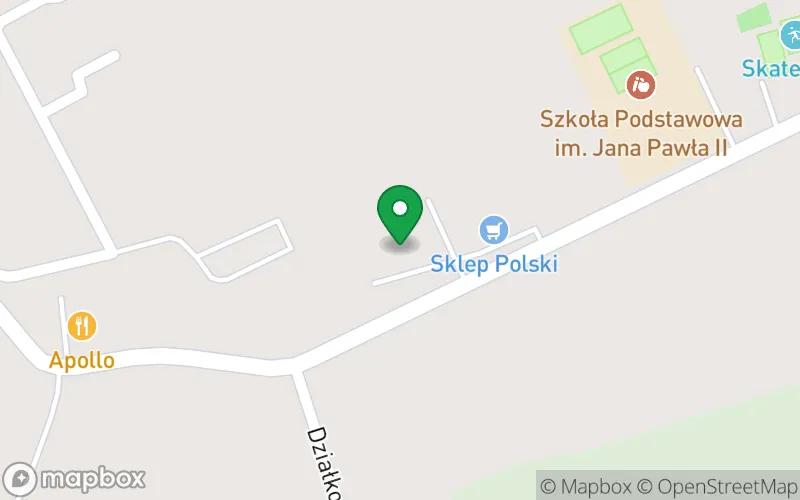 Lokalizacja: Przedszkole "Leśna Polana" w Żydowie