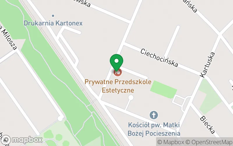 Lokalizacja: Prywatne Przedszkole Gaudium Et Studium