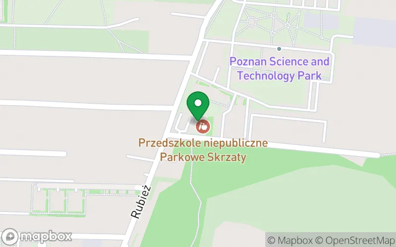 Lokalizacja: Przedszkole Niepubliczne Parkowe Skrzaty Fundacji Uniwersytetu im. Adama Mickiewicza
