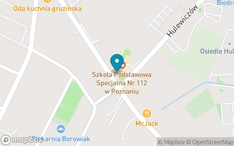 Lokalizacja: Szkoła Podstawowa Specjalna nr 112