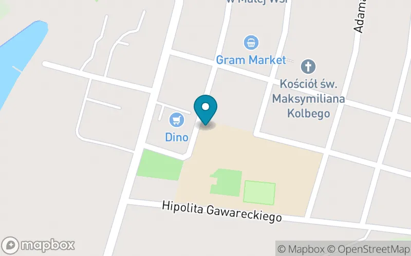 Lokalizacja: Szkoła Podstawowa im. Wincentego Hipolita Gawareckiego w Małej Wsi
