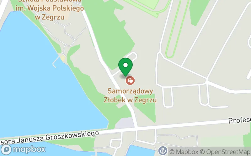 Lokalizacja: Samorządowe Przedszkole im. Wodnika Szuwarka w Zegrzu