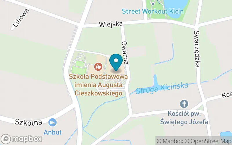 Lokalizacja: Szkoła Podstawowa im. Augusta Cieszkowskiego w Kicinie