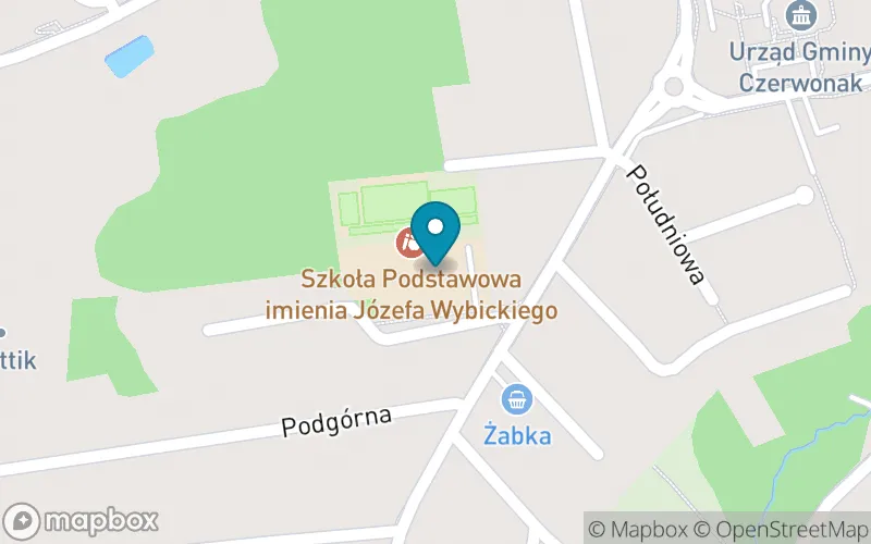 Lokalizacja: Szkoła Podstawowa im. Józefa Wybickiego w Czerwonaku