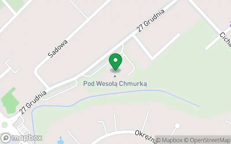 Lokalizacja: Przedszkole "Pod Wesołą Chmurką" w Tarnowie Podgórnym