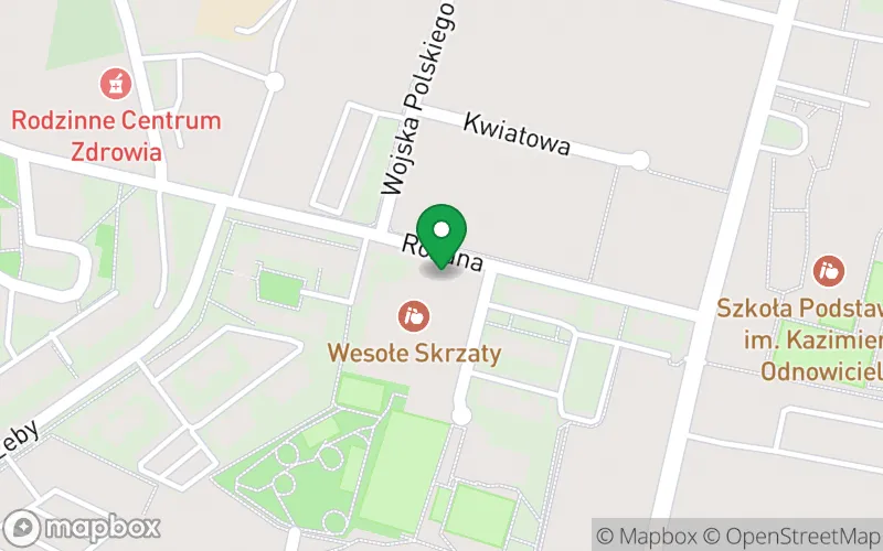 Lokalizacja: Przedszkole "Wesołe Skrzaty" w Pobiedziskach