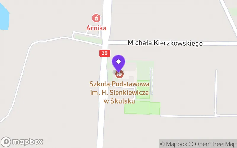 Lokalizacja: Liceum Ogólnokształcące dla Dorosłych w Skulsku