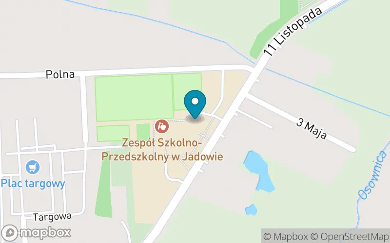 Lokalizacja: Szkoła Podstawowa w Jadowie
