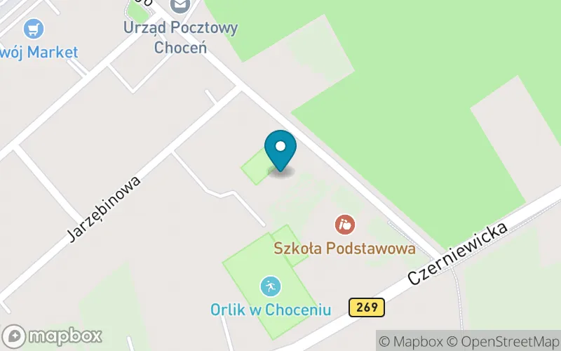 Lokalizacja: Szkoła Podstawowa im. Janusza Korczaka w Choceniu