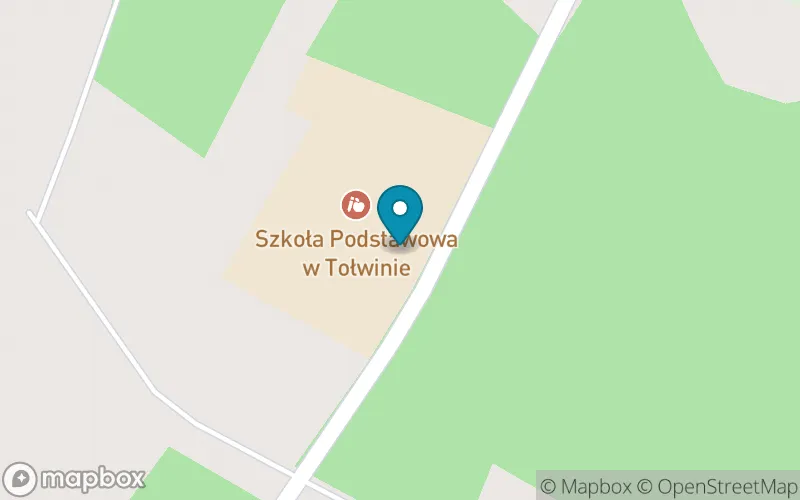 Lokalizacja: Szkoła Podstawowa w Tołwinie