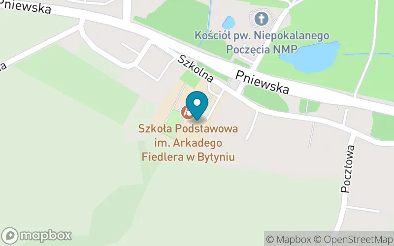 Lokalizacja: Zespół Szkolno-Przedszkolny w Bytyniu Szkoła Podstawowa im. Arkadego Fiedlera