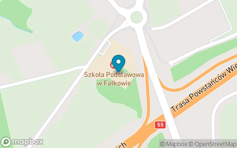 Lokalizacja: Szkoła Podstawowa im. Powstańców Wielkopolskich w Fałkowie