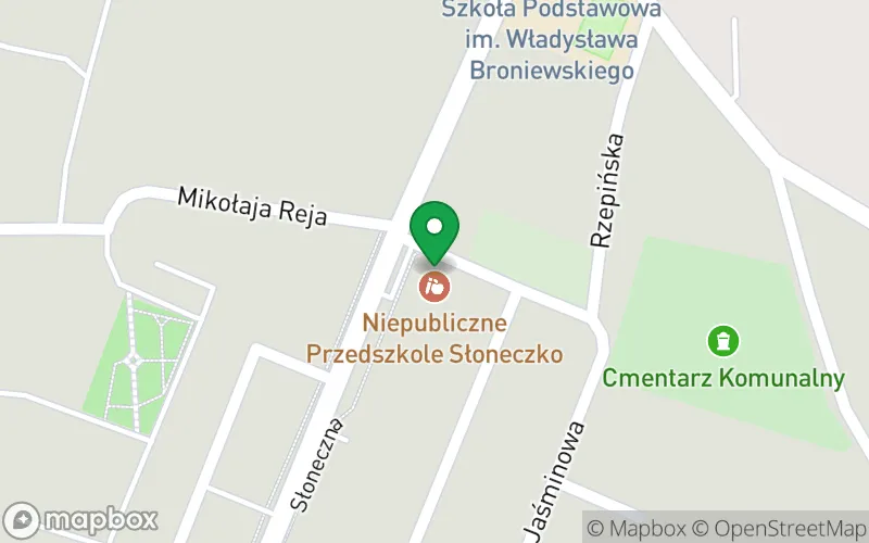 Lokalizacja: Niepubliczne Przedszkole "Słoneczko" w Górzycy