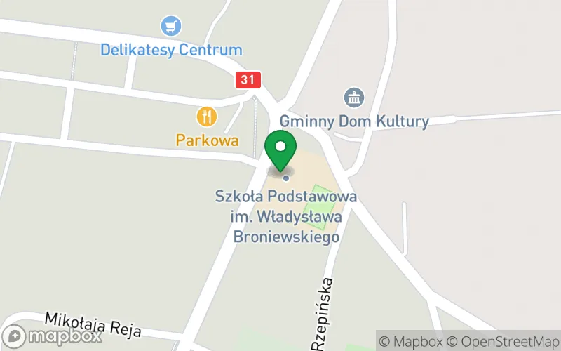 Lokalizacja: Punkt Przedszkolny w Górzycy