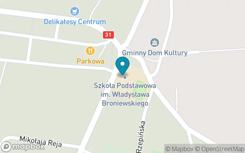 Lokalizacja: Szkoła Podstawowa im. Władysława Broniewskiego w Górzycy