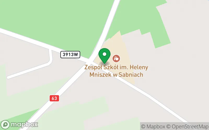 Lokalizacja: Gminne Przedszkole w Sabniach