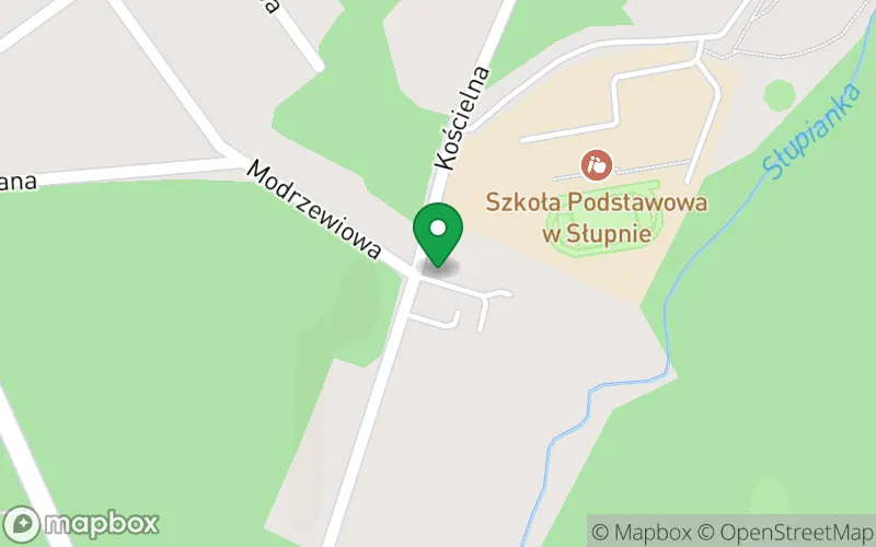 Lokalizacja: Samorządowe Przedszkole "Niezapominajka" w Słupnie