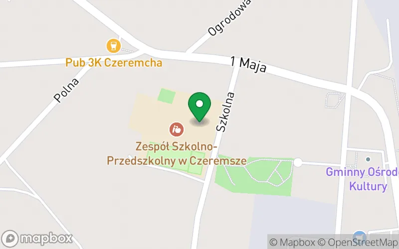 Lokalizacja: Przedszkole w Czeremsze